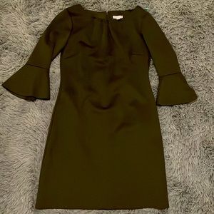 Cocktail olive dress